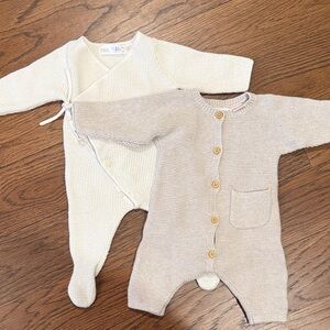 Zara Knit Outfits Size 0-1M